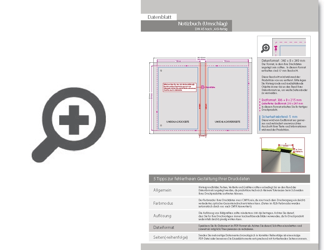 Product Bild notizbuch_din_a5_hoch__umschlag__hardcover_4_0-farbig__inhalt__192_blanko_inhaltsseiten
